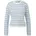 Langarmshirt Blau/Creme L