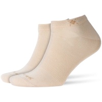 Burlington Herren Sneaker Socken 2er Pack, Everyday - Baumwolle, Onesize, 40-46 Sand