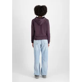 Alpha Industries New Basic Kapuzenpullover Plum XS