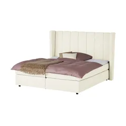 Boxspringbett  Lady ¦ weiß ¦ Maße (cm): B: 198 H: 134 T: 207