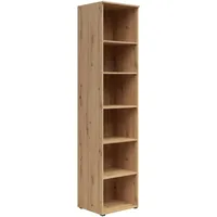 mömax Bücherregal 45 x 40 x 195 cm Eiche Artisan