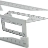 FAMEX Anschlagwinkel 12566 Aluminium 45°/90°
