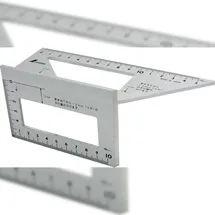 FAMEX Anschlagwinkel 12566 Aluminium 45°/90°