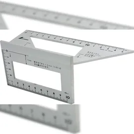 FAMEX Anschlagwinkel 12566 Aluminium 45°/90°