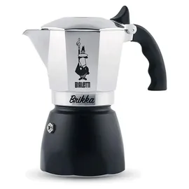 Bialetti Brikka 0,17 l 4 Tassen Schwarz