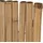 vidaXL Bambuszaun 180 x 170 cm Braun