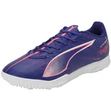 Puma Ultra 5 Play TT Soccer Shoe, Lapis Lazuli White-Sunset Glow, 45 EU