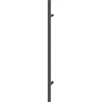 HOPPE Stangengriff E5011-1000/700, Edelstahl schwarz matt, Ausführung: gerade, Stossgriff