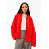 ARMEDANGELS COTTON FLEECE Jacke rot S