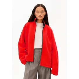 ARMEDANGELS COTTON FLEECE Jacke rot S