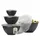 Hausfelder Salatschüssel Set 8-tlg. Anthrazit/Schwarz 0,7-6 L