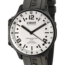 U-Boat 8889 Capsoil Doppiotempo DLC GMT 45mm 10ATM
