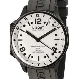 U-Boat 8889 Capsoil Doppiotempo DLC GMT 45mm 10ATM