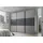 STAUD Schwebetürenschrank Includo 298 x 222 x 68 cm Grau