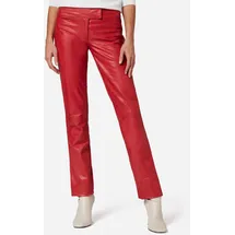 Ricano Lederhose Low Cut rot M