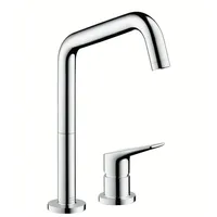 Hansgrohe AXOR Citterio M 2-Loch Einhebel-Küchenmischer 240, Schwenkauslauf Eco, Chrom