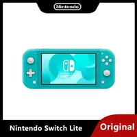 Nintendo Switch Lite 5,5" LCD-Touchscreen Kompakt und leicht Eingebaute Steuerung Kompatible