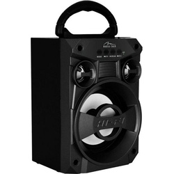 Media-Tech BOOMBOX LT Tragbarer Stereo-Lautsprecher (3 h, Batteriebetrieb), Bluetooth Lautsprecher, Schwarz