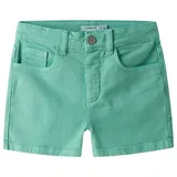 NAME IT NKFROSE Mom Twill Shorts Grün 116