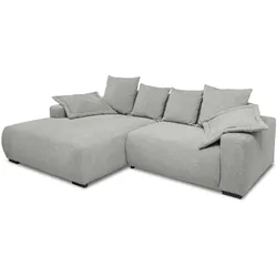 filippo Ecksofa Mio Stoff Steingrau