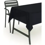 texpot Tischdecke Gartentischdecke Schaum PVC Weichschaum (1-tlg) schwarz Rund | 140 cm x 140 cm
