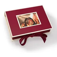 Semikolon Kleine Fotobox 20,7 x 15,3 x 4,7 cm 1-tlg. burgundy