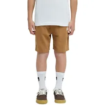 QUIKSILVER Bermudas "Easy Day", Jungen, Gr. 10, braun (tobacco braun), Obermaterial: 55% Baumwolle, 45% Polyester;, Hosen Bermudas