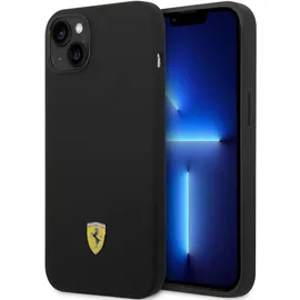 Ferrari iPhone 14 Plus Hardcase schwarz