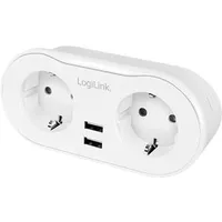 Logilink Funksteckdose SH0102, 2-fach, 2x USB, Smart
