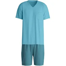 CALIDA Relax Streamline Short Pyjama Blau M