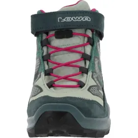 Lowa Maddox Pro GTX Mid VC JR petrol/pink