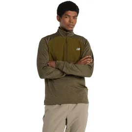 New Balance Athletics Heat Grid 1/2 Zip Braun M
