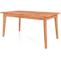 Byoak Tisch, Kernbuche, Holz, Echtholz,Kernbuche, 90x77x130 cm, Esszimmer, Tische,