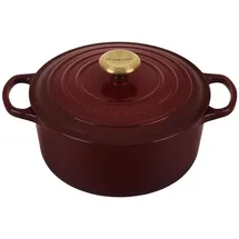 Le Creuset Signature Bräter 22 cm rund cocotte red