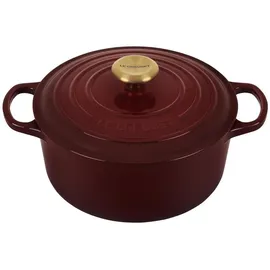 Le Creuset Signature Bräter 22 cm rund cocotte red
