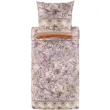 BASSETTI BOBOLI Bettwäsche + 1 Kissenhülle aus 100% Baumwollsatin in der Farbe Glace G1, Maße: 135x200 + 1 K 80x80 cm - 9329895