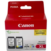 Canon PG-545XL schwarz + CL-546 CMY