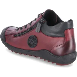 remonte Damen R1477 Sneaker, schwarz/Chianti/Chianti / 41