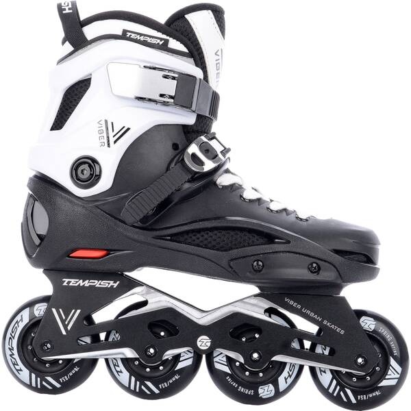 Herren Inlineskates TEMPISH Freestyle Inline Skate, schwarz-weiß, 38