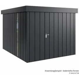 hörmann stauraumsysteme Juno Gerätehaus 2,62 x 3,10 m Anthrazitgrau