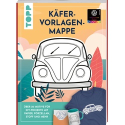 Vw Vorlagenmappe "Käfer". Die Offizielle Kreative Vorlagensammlung Mit Dem Kultigen Vw-Käfer - Miriam Dornemann, Taschenbuch