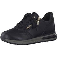 Marco Tozzi Damen 2-2-23728-29 Leder Sneaker, Black Nappa C, 36 EU