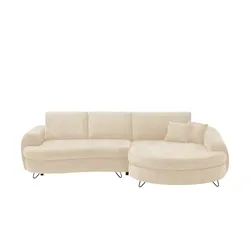 Twist Ecksofa  Ariana ¦ beige ¦ Maße (cm): B: 302
