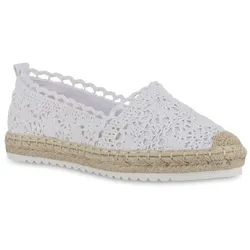 Damen Espadrilles in Weiss