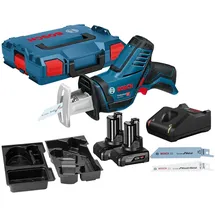 Bosch GSA 12V-14 inkl. 2 x 4,0 Ah + Ladegerät