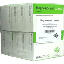 Verla-Pharm Arzneimittel GmbH & Co KG MAGNESIOCARD 2,5 mmol Filmtabletten 10 x 100 St.