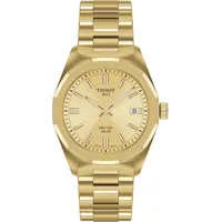 TISSOT T151.822.33.021.00 Damen-Solaruhr PRC 100 Goldfarben