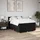 vidaXL Boxspringbett 140 x 200 cm Schwarz