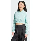 Adidas Adicolor Teamgeist Cropped Originals Jacke - Semi Flash Aqua - L