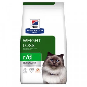 Hill's Prescription Diet R/D Weight Loss kattenvoer met kip  3 kg